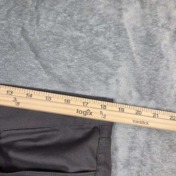 Theory Pants Mens 36 Raffi Slim Fit Thyme Green Twill Stretch Trousers Preppy NE - Picture 7 of 9